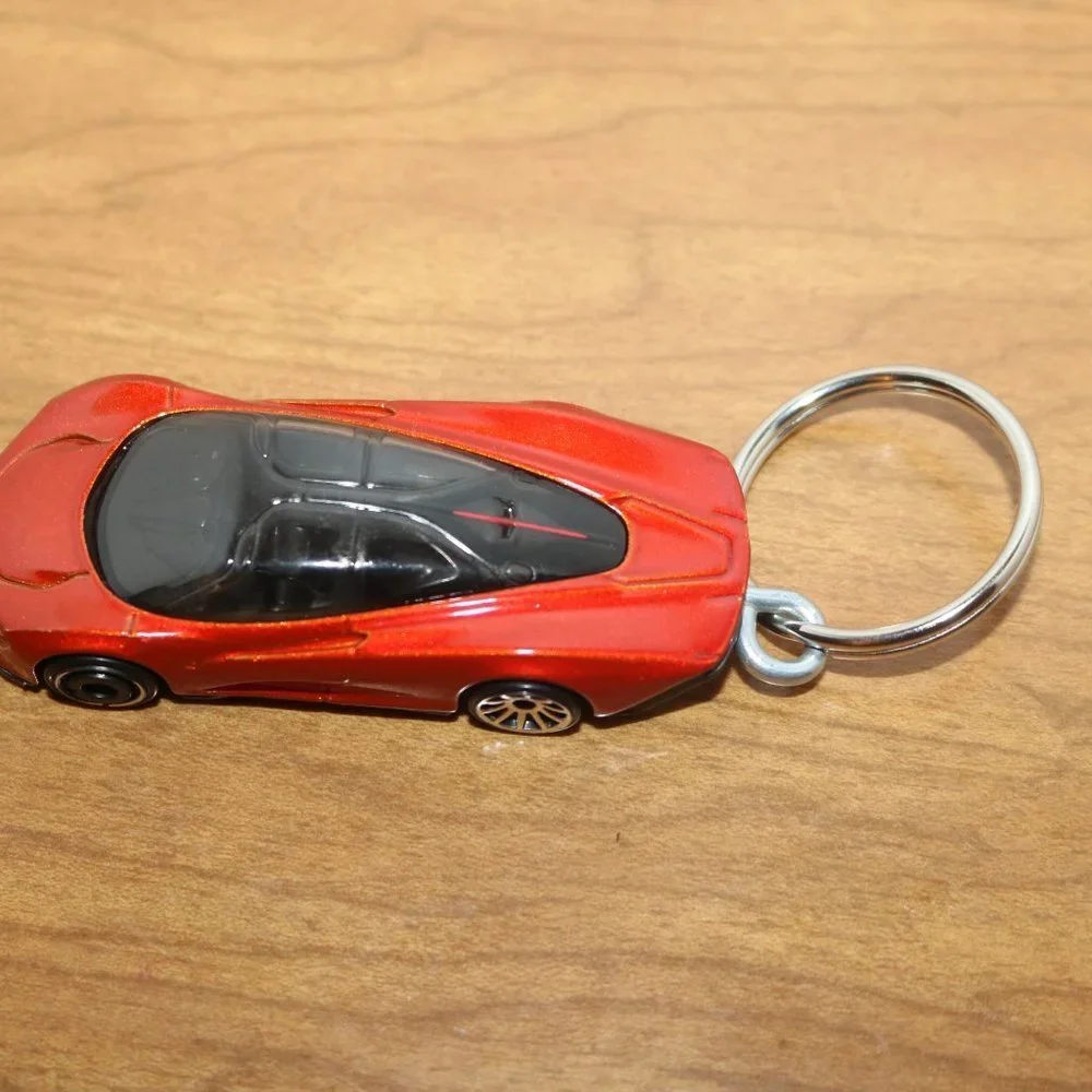 Hot Wheels Factory Fresh McLaren CUSTOM keychain
